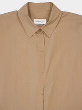 Matteau Stone Beige Relaxed Sleeveless Shirt
