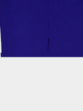 Roland Mouret Royal Blue Cape Tencel Midi Dress