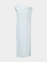 Roland Mouret Satin Crepe Sash Midi Dress