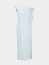 Roland Mouret Satin Crepe Sash Midi Dress