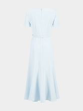 Roland Mouret Tri-Fold Belted Midi Dress