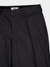 Celine TROUSERS STRAIGHT FIT STRIPED WOOL FLANNEL