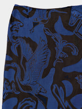 Paula Rubina Devoré Pencil Skirt
