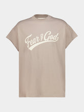 Fear Of God Essentials Seal Cut-Off Sleeve Cotton T-Shirt