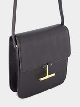 Tom Ford Black Grain Leather Tara Mini Bag