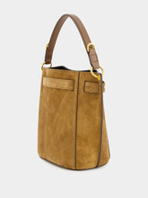 Tom Ford Whisky Brown Bucket Bag in Suede Leather