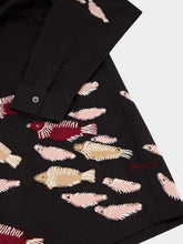 Baziszt Black Embroidered Marine Shirt