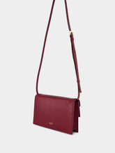 Tom Ford Ruby Red Aube Mini Bag in Supple Grain Leather