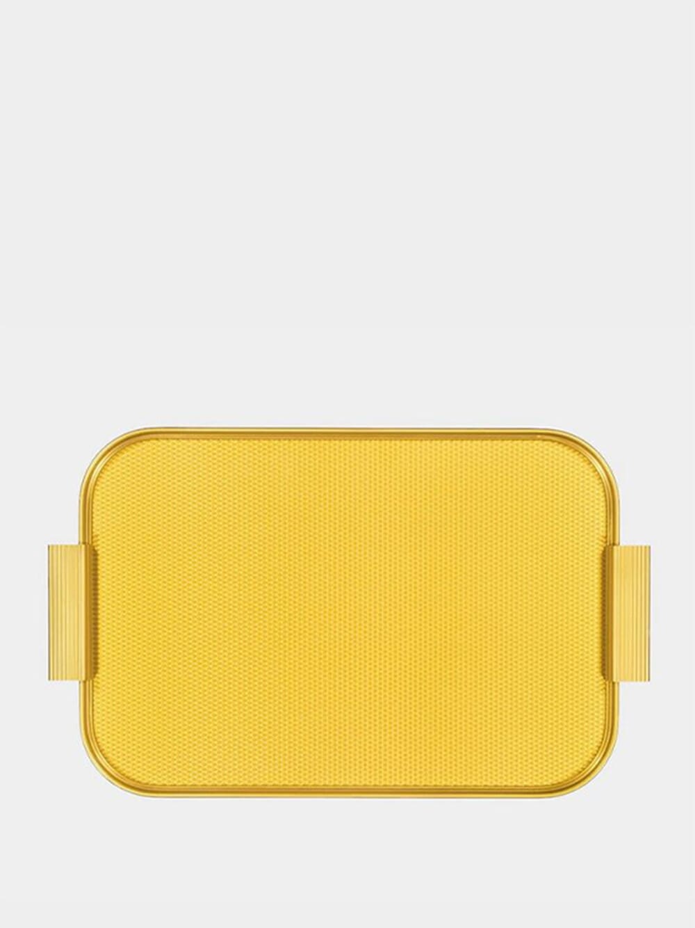 Gold S16 Ribbed Tray