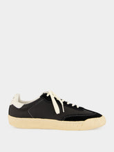 Maison Mihara Yasuhiro Francis Past Black Mixed-Material Sneakers