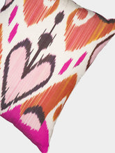 Les Ottomans Silk velvet cushion