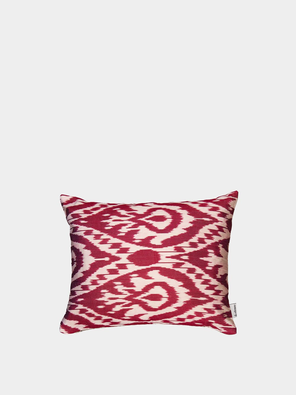 Silk velvet cushion