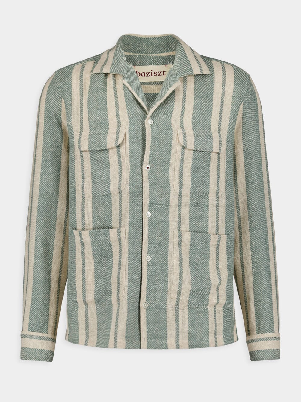 Kurt Matka Silk Stripe Shirt