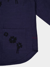 Baziszt Blue Floral Embroidered Jacket