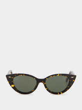 Ahlem Yellow Turtle Gambetta Cat-Eye Sunglasses