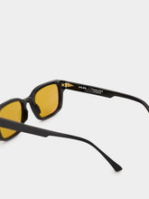 Ahlem Black and Honey Gradient Rive Gauche Sunglasses