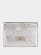 MM6 Maison Margiela Silver Numeric Leather Card Holder