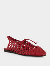 HEREU Cherry Sardana Woven Slingback Sandals