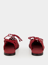HEREU Cherry Sardana Woven Slingback Sandals