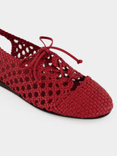 HEREU Cherry Sardana Woven Slingback Sandals