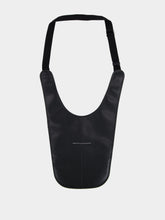 MM6 Maison Margiela Black Leather Shoulder Bag