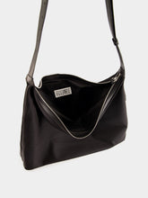 MM6 Maison Margiela Black Nylon Twill Crossbody Bag