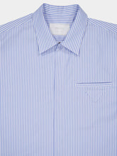 Prada Light Blue Oversized Cotton Shirt