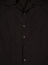 Prada Black Technical Cotton Short-Sleeved Shirt