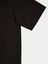 Prada Black Technical Cotton Short-Sleeved Shirt
