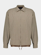 Prada Cord Beige Virgin Wool Shirt Jacket