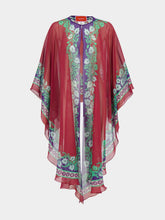 La DoubleJ Regalia Maria Placée Silk Chiffon Cape