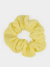 Hunza G Butter Crinkle Scrunchie