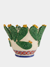Les Ottomans Sicilian Summer Hand-Painted Salad Bowl