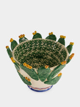 Les Ottomans Sicilian Summer Hand-Painted Salad Bowl