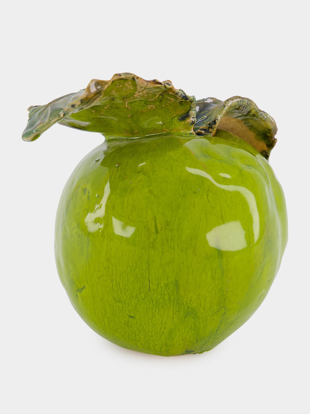 Medium Green Apple Sculpture