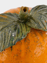 Studio Bongard Medium Large Ceramic Orange Sculpture