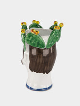 Les Ottomans Handpainted Ceramic Vase
