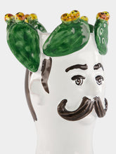 Les Ottomans Handpainted Ceramic Vase