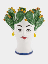 Les Ottomans Handpainted Women Sculpture Vase