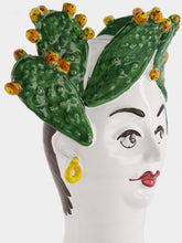 Les Ottomans Handpainted Women Sculpture Vase