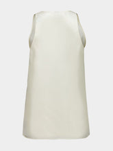 Paula Serena Cream Silk Tank-Top