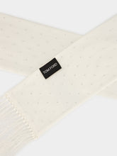 Tom Ford Cream Silk Scarf