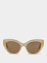 Ferragamo Opaline Honey Cat-Eye Sunglasses