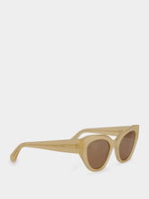 Ferragamo Opaline Honey Cat-Eye Sunglasses