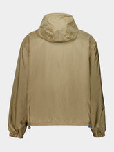 Prada Camel and Aviation Blue Re-Nylon Reversible Jacket