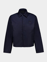 Prada Blue Re-Nylon Blouson Jacket