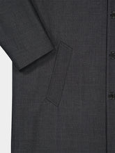 Prada Anthracite Grey Technical Wool Coat