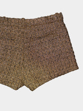 Tom Ford Mini Croco Metallic Tweed Shorts