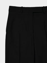 Tom Ford Black Sharp Grain de Poudre Wool Bermuda Shorts