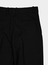 Tom Ford Black Sharp Grain de Poudre Wool Bermuda Shorts